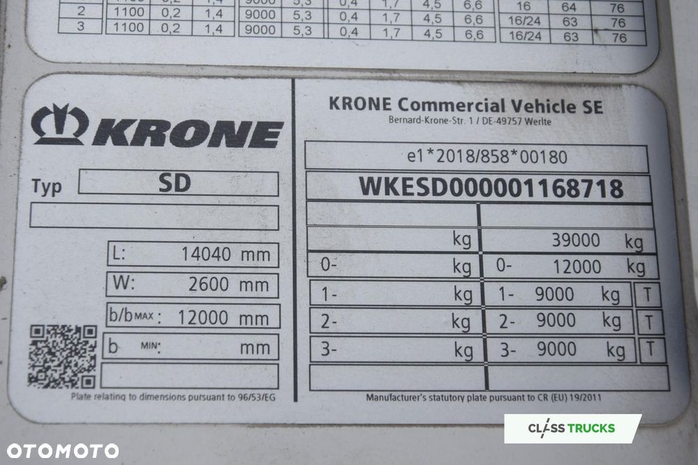 Krone SDR Cool Liner FP 60 ThermoKing SLXi 300 - 17