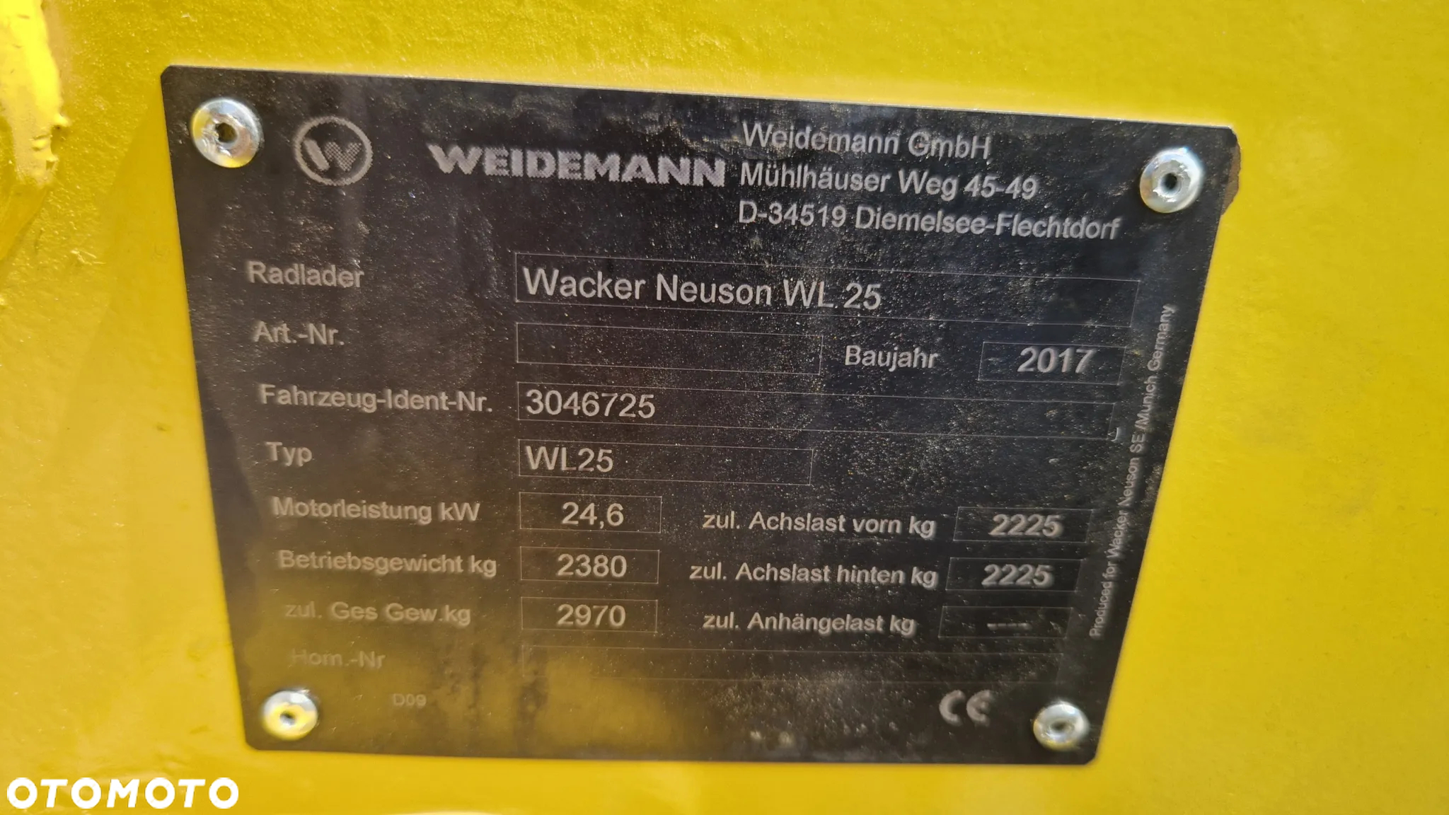 Wacker Neuson WL 25 - 12