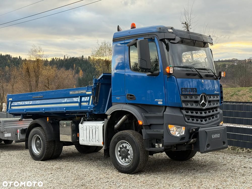 Mercedes-Benz * Arocs * 4X4 * JAK NOWY * Wywrotka Kiper Meiller+ Przyczepa * Zestaw  Sprowadzony * 80.700 km Oryginalnie * Mercedes - 30