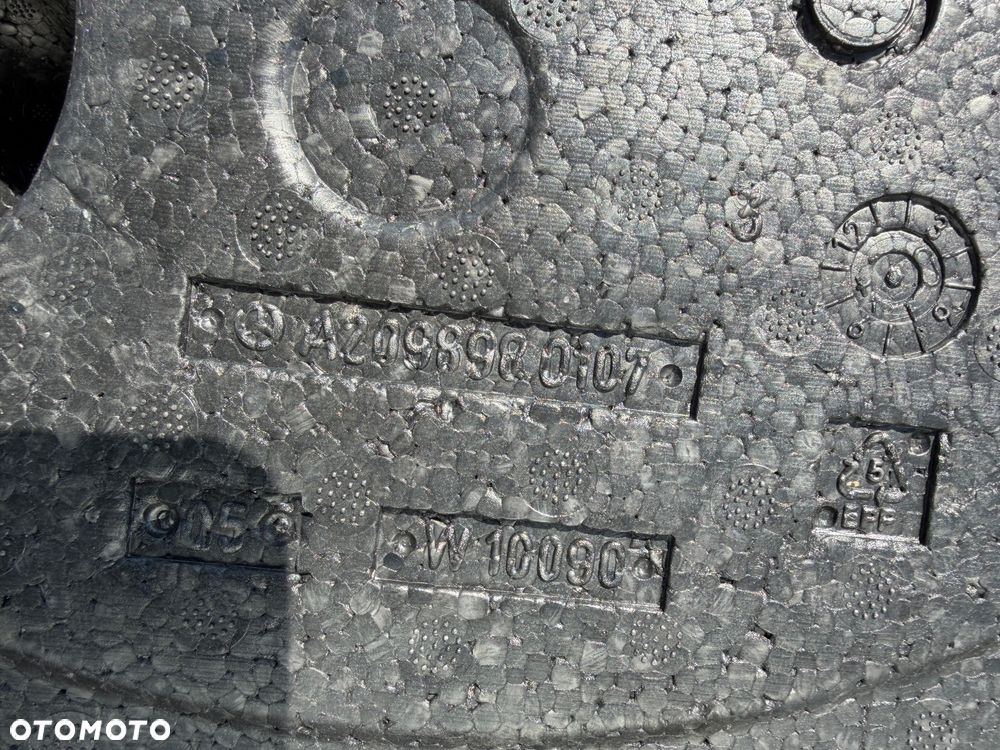 MERCEDES c 203 clk 209 styropian wkład koła zapasowego narzędzi lewarka - 6
