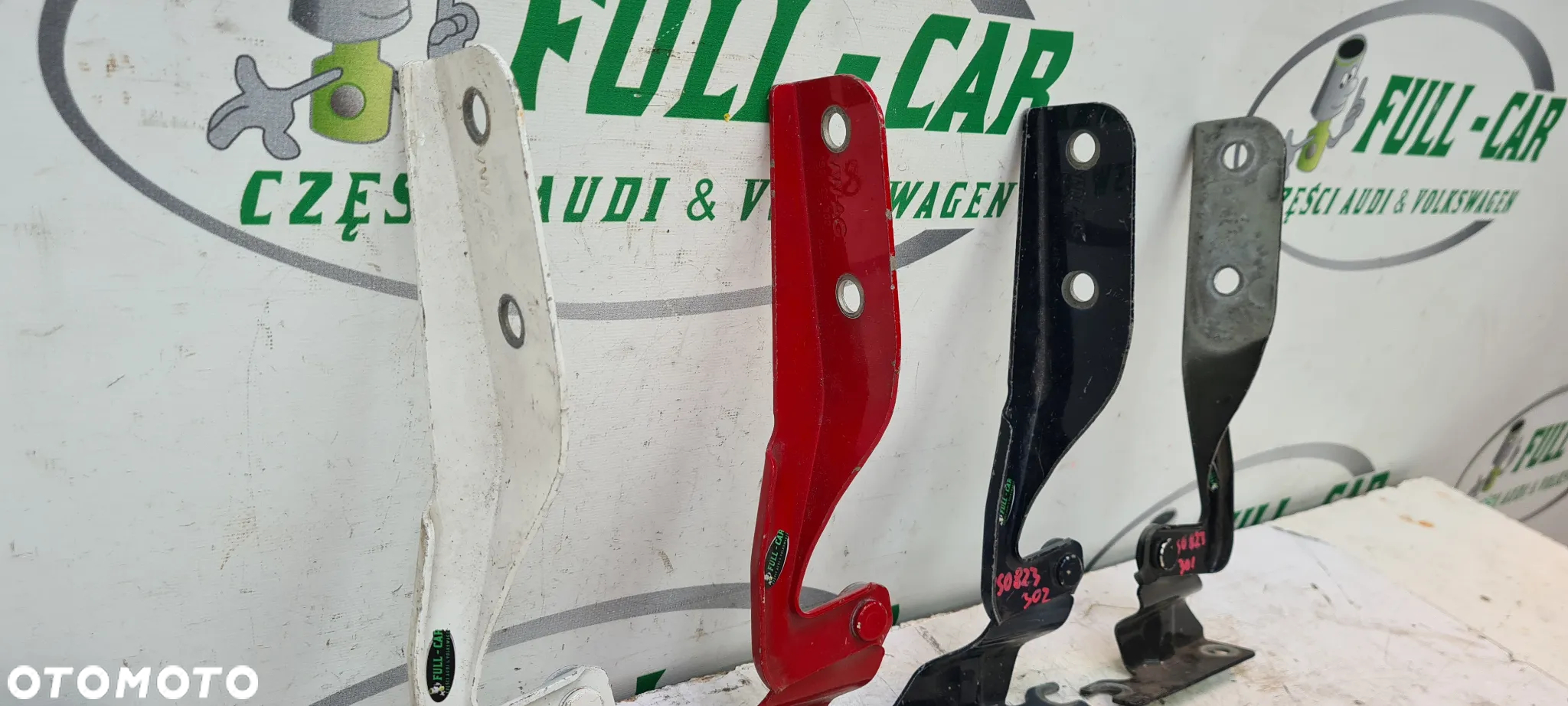VW UP SKODA CITIGO SEAT MI ZAWIAS MASKI PRZÓD LEWY PRAWY  1S0823302 1S0823301 - 6