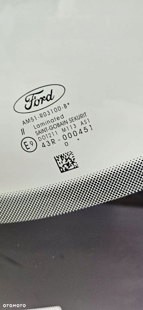 SZYBA PRZEDNIA CZOŁOWA FORD C-MAX GRAND C-MAX SENSOR po 2010r - 2