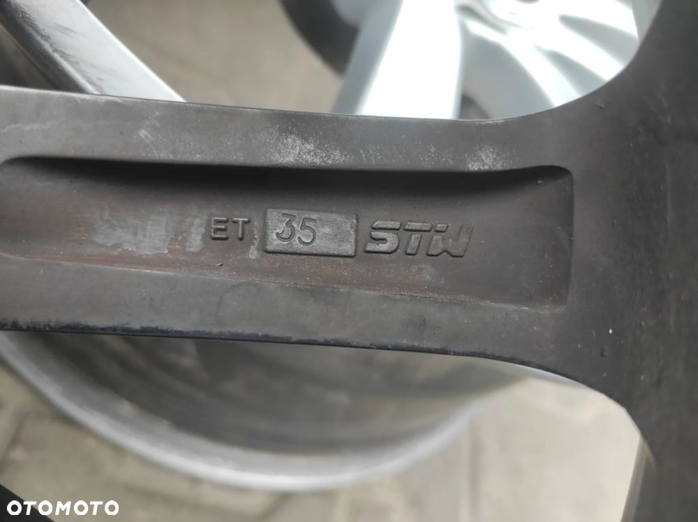 FELGA ALUMINIOWA KOŁO ALUFELGA 5X112 R18 8J ET 35 MAM W3 8018 STW WYSYŁKA !!!!! - 4