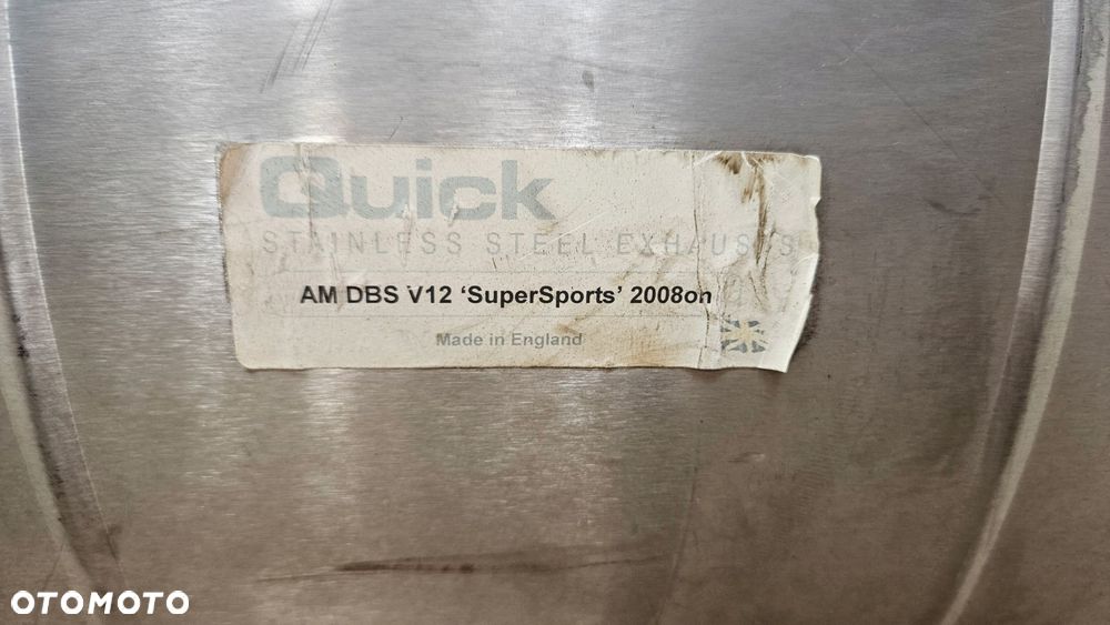 wydech tłumik aston martin db9 v12 quicksilver - 5