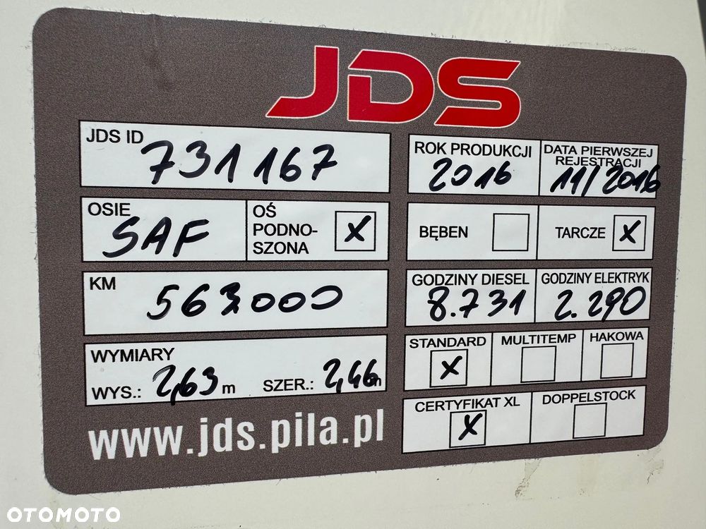 Krone Chłodnia . Thermo King SLXe 400, SAF, Ściana 7 cm - 36