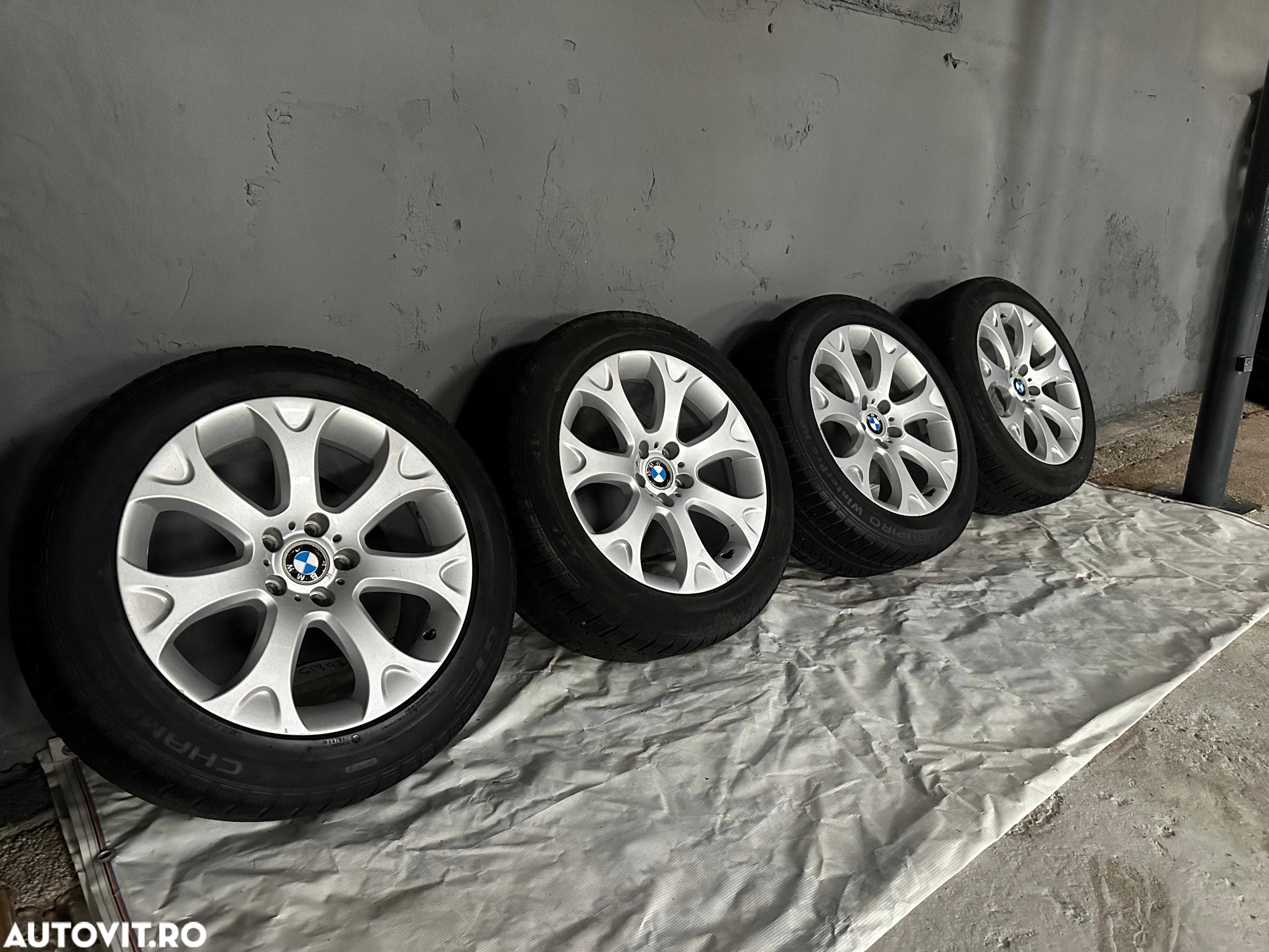 Jante BMW RONAL X5 X6 Cu Anvelope Iarna 255 50 19 // e70 e71 f15 f16 - 1