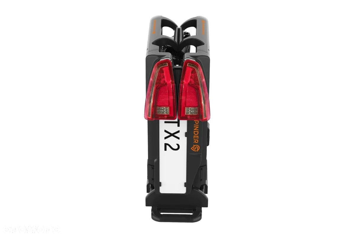Bagażnik rowerowy uchwyt platforma na hak 2 rowery Spinder TX2 LED dynamiczne kierunkowskazy uchylany zamykany rowery elektryczne 13PIN - 3