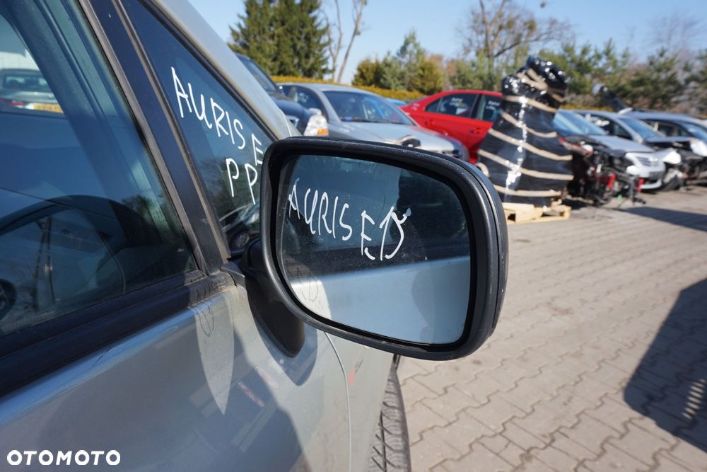 LUSTERKO ELEKTRYCZNE PRAWE AURIS E15 I 1C0 87901-02270 SREBRNY TOYOTA 2006-2009 - 3