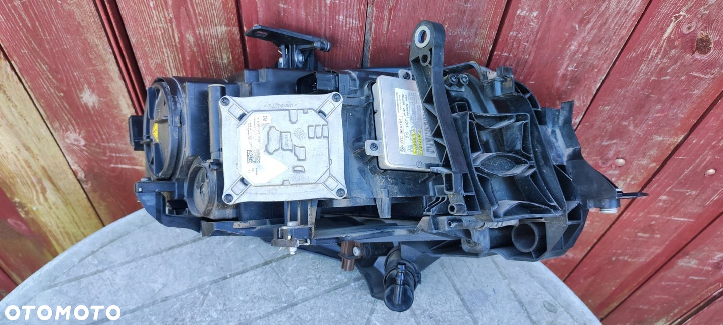 PAS PRZEDNI KOMPLET LAMPY XENON  LED KOMPLE ZDERZAK PRZÓD AUDI A4 B8 8K0 - 10