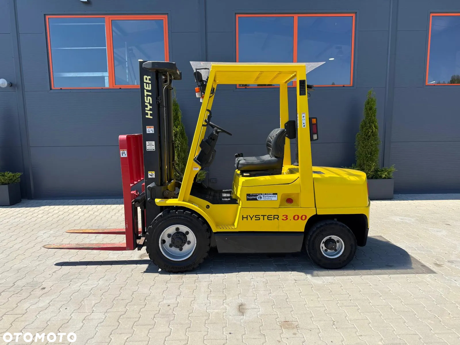 Hyster Wózek widłowy HYSTER // 3 T // Diesel // - 8