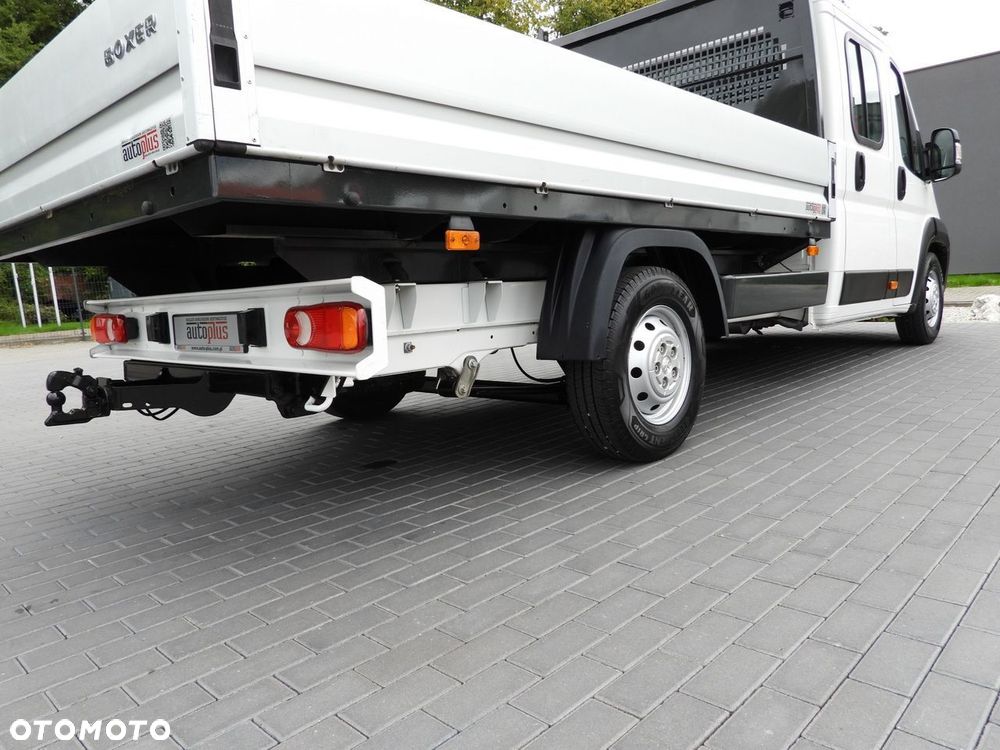 Peugeot BOXER SKRZYNIA PODWÓJNA KABINA DOKA 7 MIEJSC TEMPOMAT KLIMATYZACJA  140KM - 18