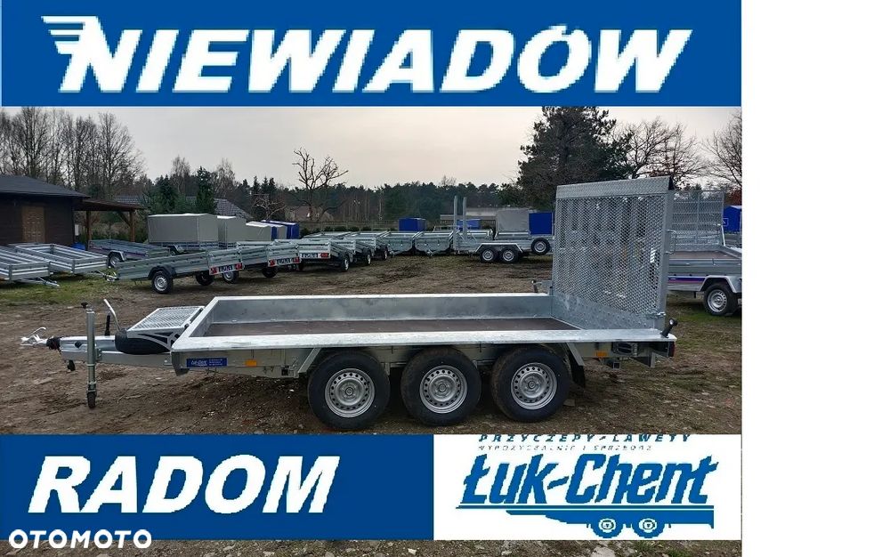 Niewiadów Przyczepa pod minikoparkę, walec, koparkę, maszyny - 1