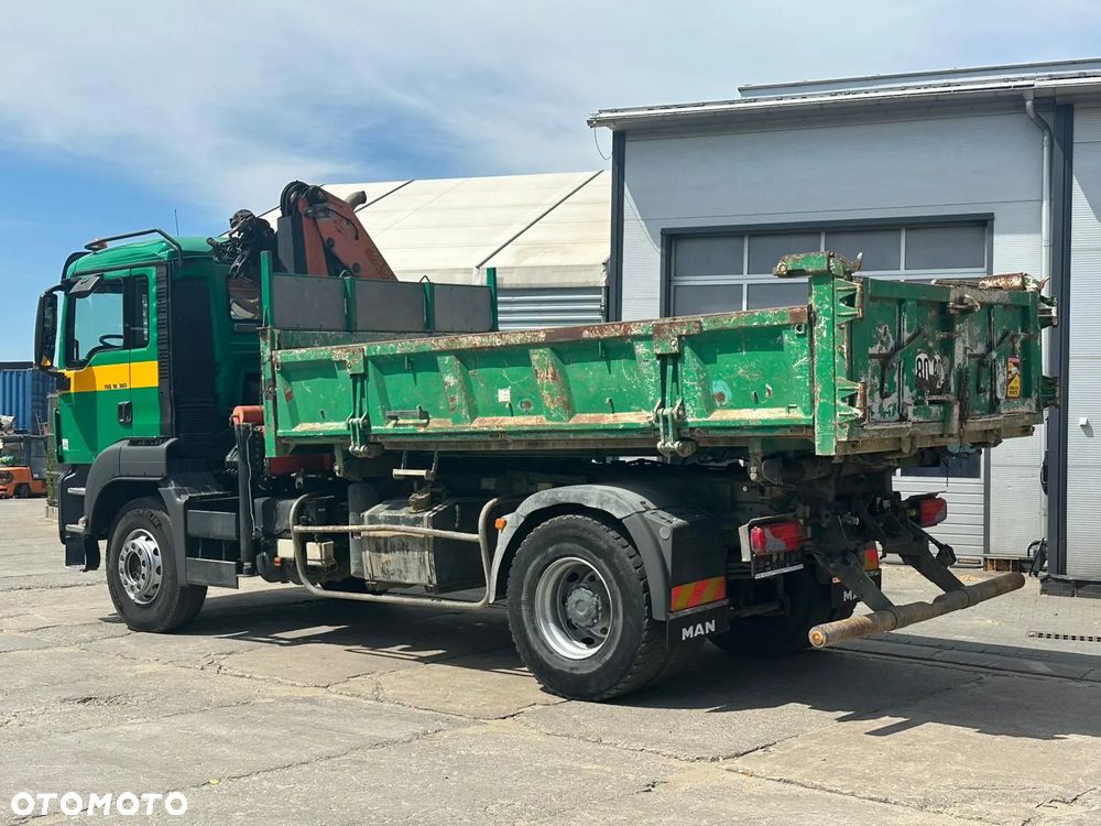 MAN TGS 18.360 Wywrotka / Żuraw Palfinger PKG12001 , 2008rok - 4