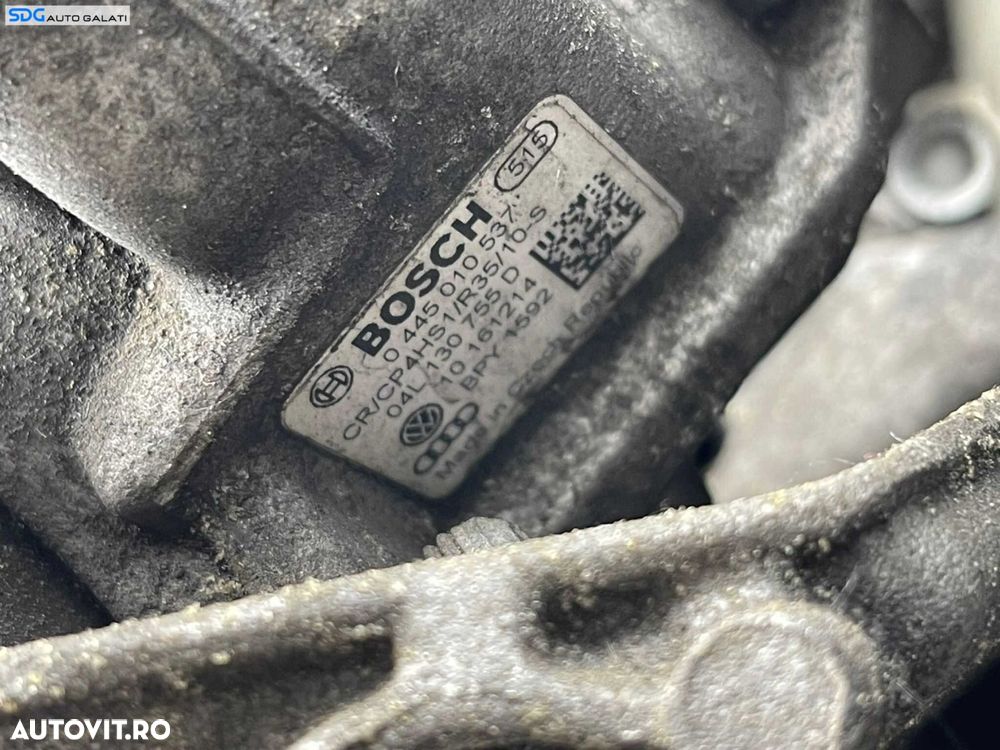Pompa Inalta Presiune Senzor Regulator Volkswagen Jetta 2.0 TDI CUUA CUUB 2015 - 2018 Cod 0445010537 04L130755D [C4385] - 2
