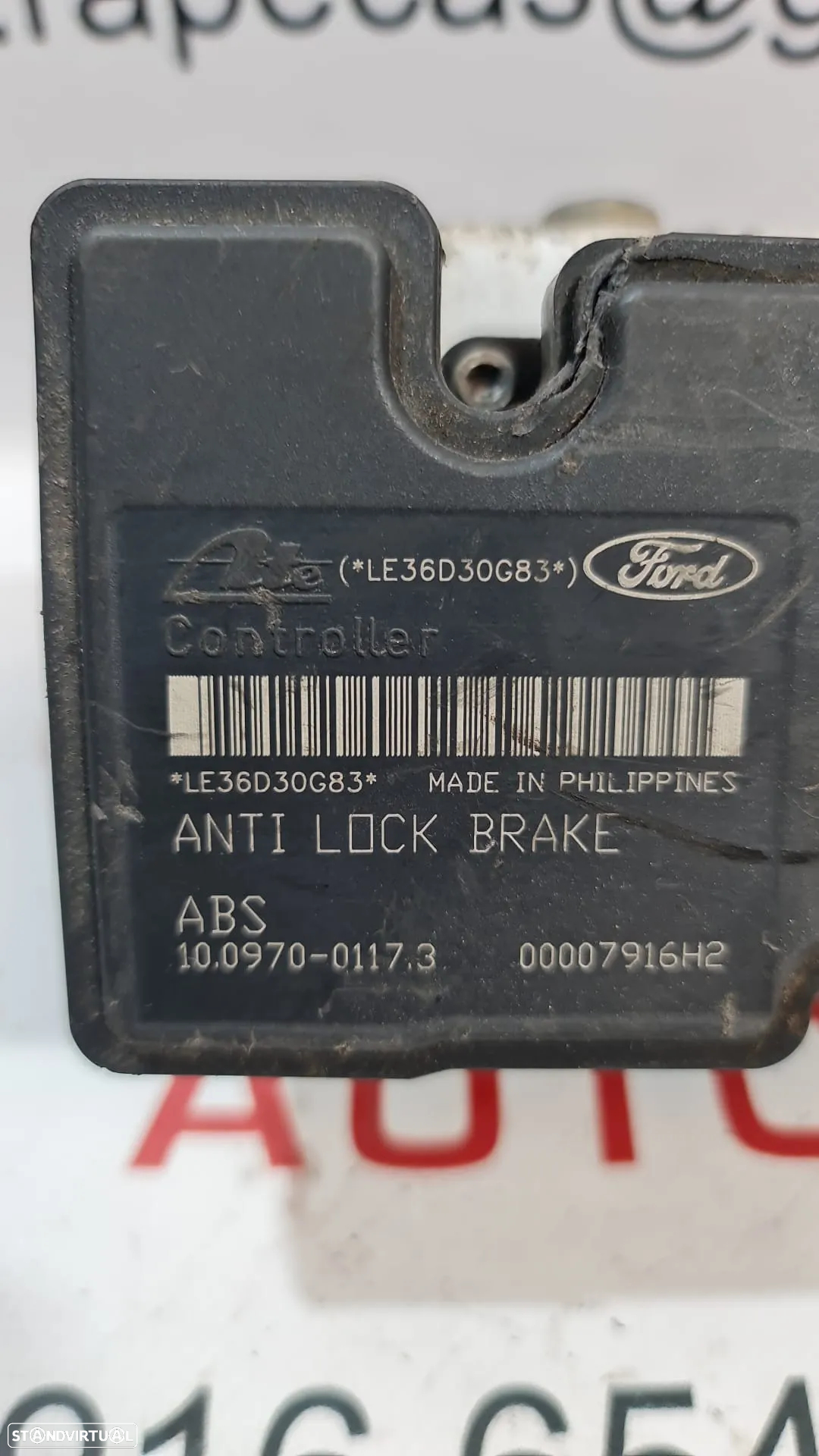 Módulo ABS Ford Fiesta 5 V 1.4 TDCI Ref 10097001173 Original - 3