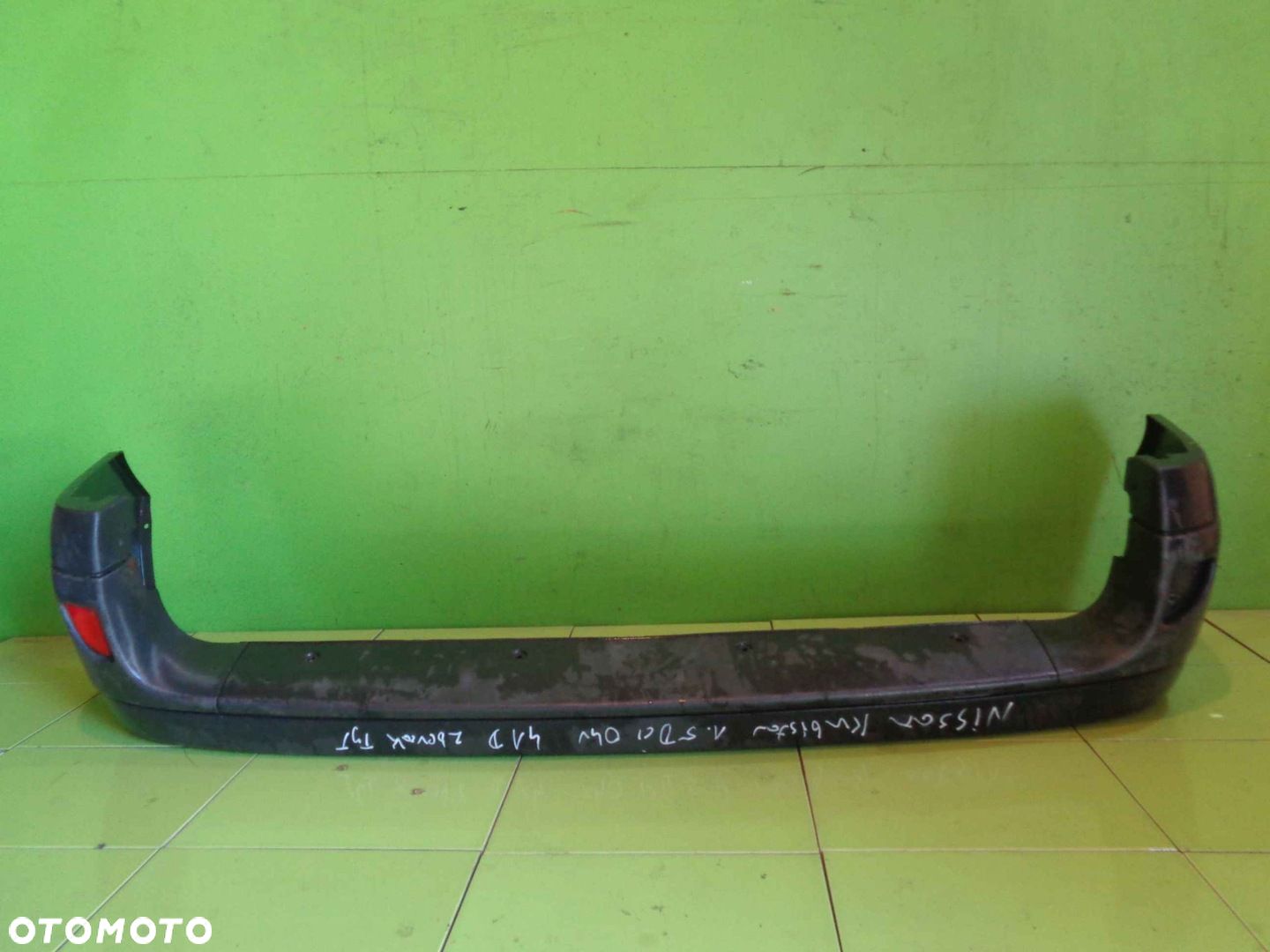 NISSAN KUBISTAR I LIFT 04 zderzak tyl tylny - 1