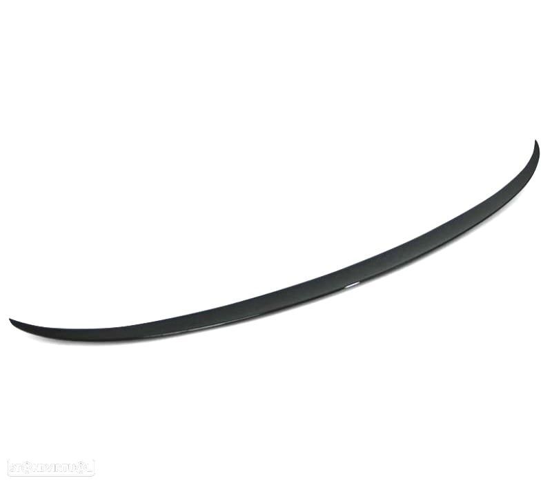 AILERON LIP SPOILER TRASEIRO BMW F10 PRETO BRILHANTE - 3