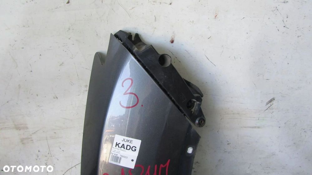 NISSAN JUKE F15 BŁOTNIK PRAWY KAD G 14- - 7