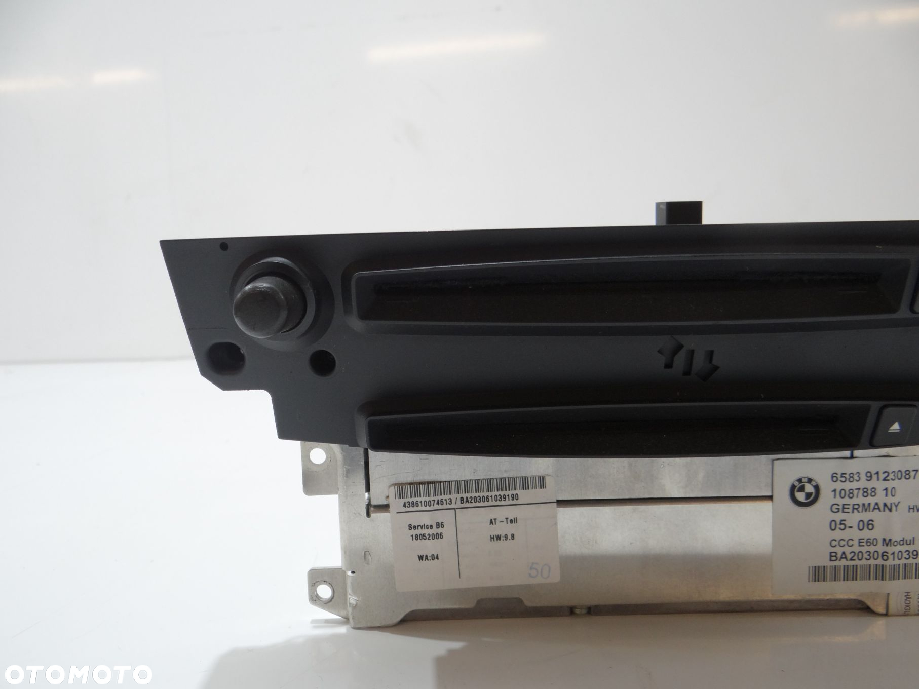 RADIO NAWIGACJA CCC CZYTNIK BMW E60 E61 9123087 - 3