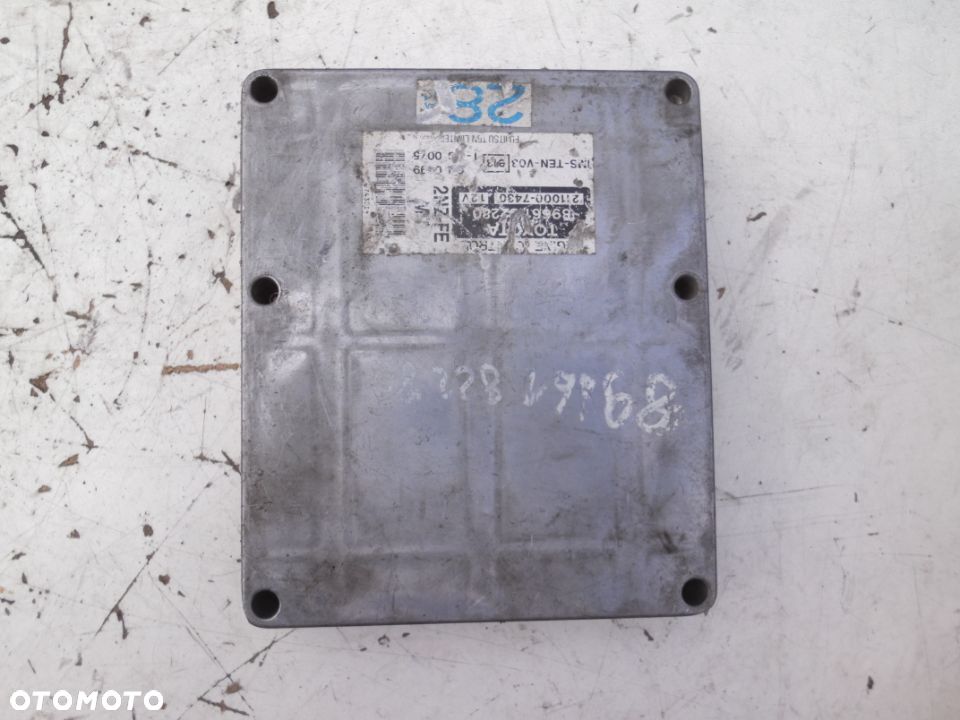STEROWNIK 89661-52280 211000-7430 TOYOTA YARIS VERSO - 1