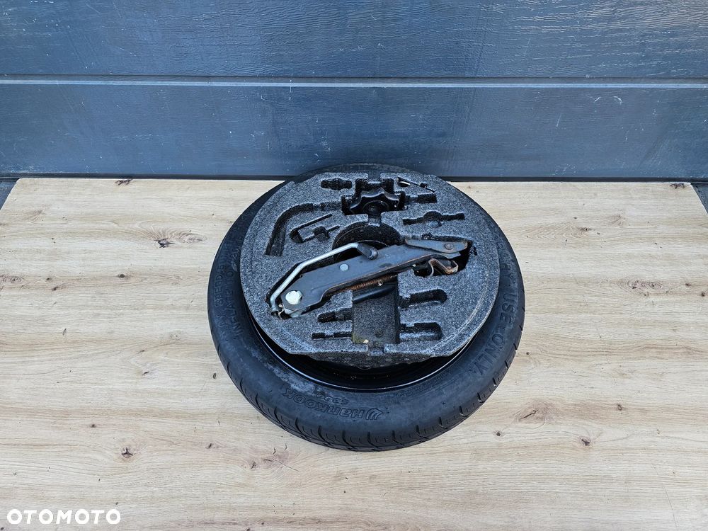 KOŁO DOJAZDOWE ZAPAS ZESTAW LEWAREK VOLKSWAGEN GOLF PASSAT JETTA CADDY SHARAN 16 CALI 5x112 ET25,5 - 2