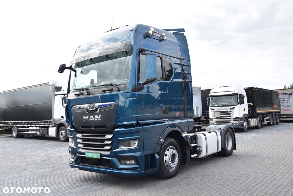 MAN TGX 18.510 XXL STANDARD RETARDER FULL OPCJA SERWIS ASO 100 % KLIMA POSTOJOWA LAKIER METALIK! JAK NOWY! SALON POLSKA  / JEDYNY TAKI !