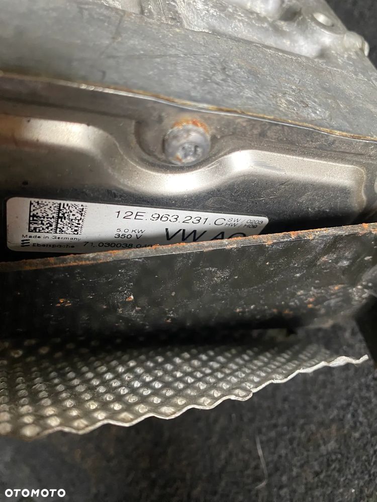 VW GOLF E- VII 7 AUDI A3 E-TRON wymiennik ciepła 12E963231C - 6