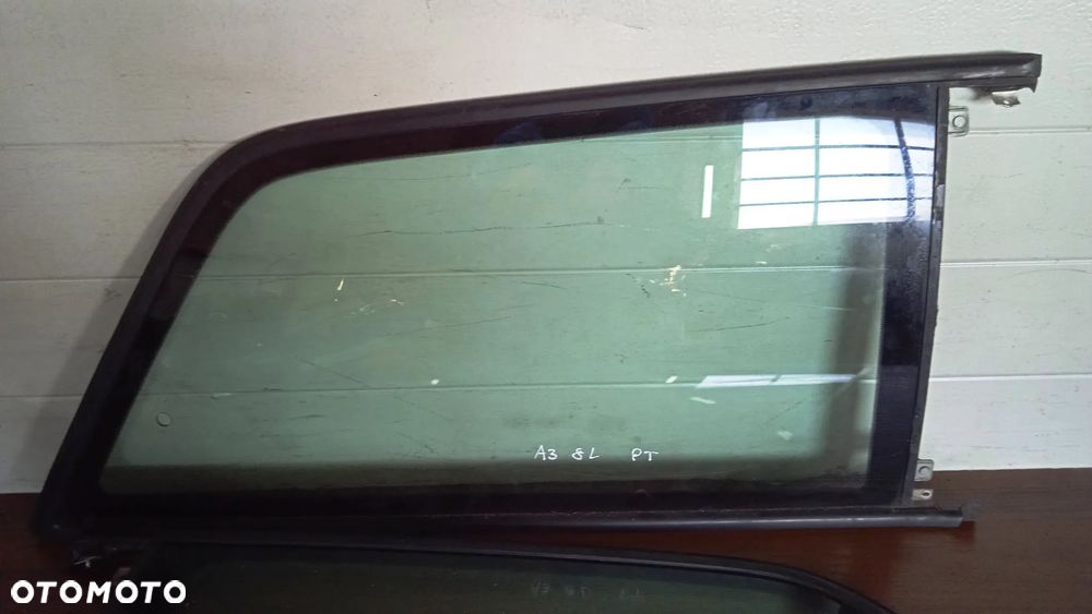 Szyba karoseryjna lewa prawa tył Audi A3 8L 3D - 2