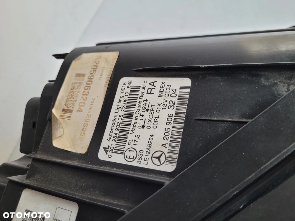 Mercedes w205 lampa przod prawa full led ILS - 6