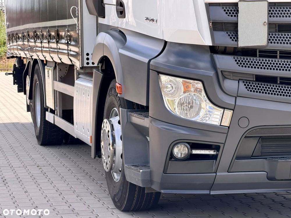 Mercedes-Benz ACTROS 2540 / FIRANKA / WINDA / 18 EUROPALET / EURO 6 / AUTOMAT / 14 450 KG ŁADOWNOŚCI / 2018 ROK - 17