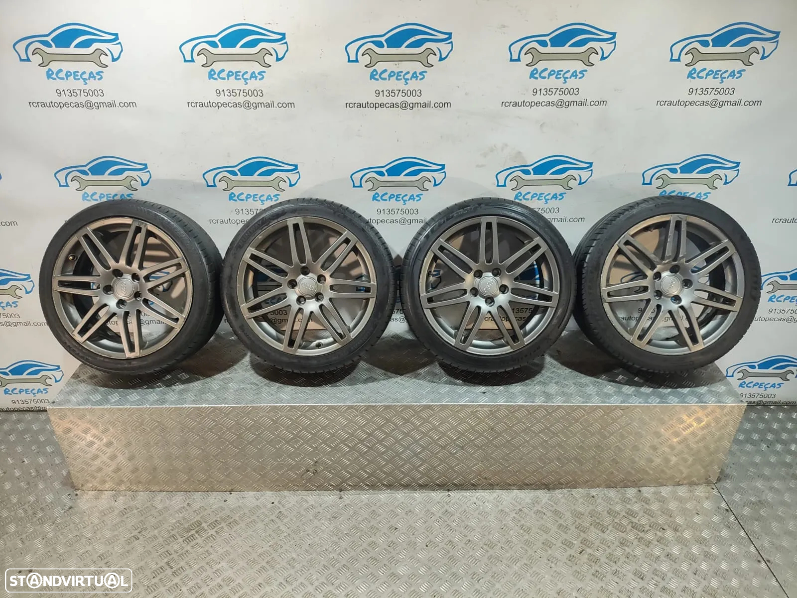 - Jantes 18 Ronal Originais Audi A3 8P 7,5J ET54 5x112 - 13