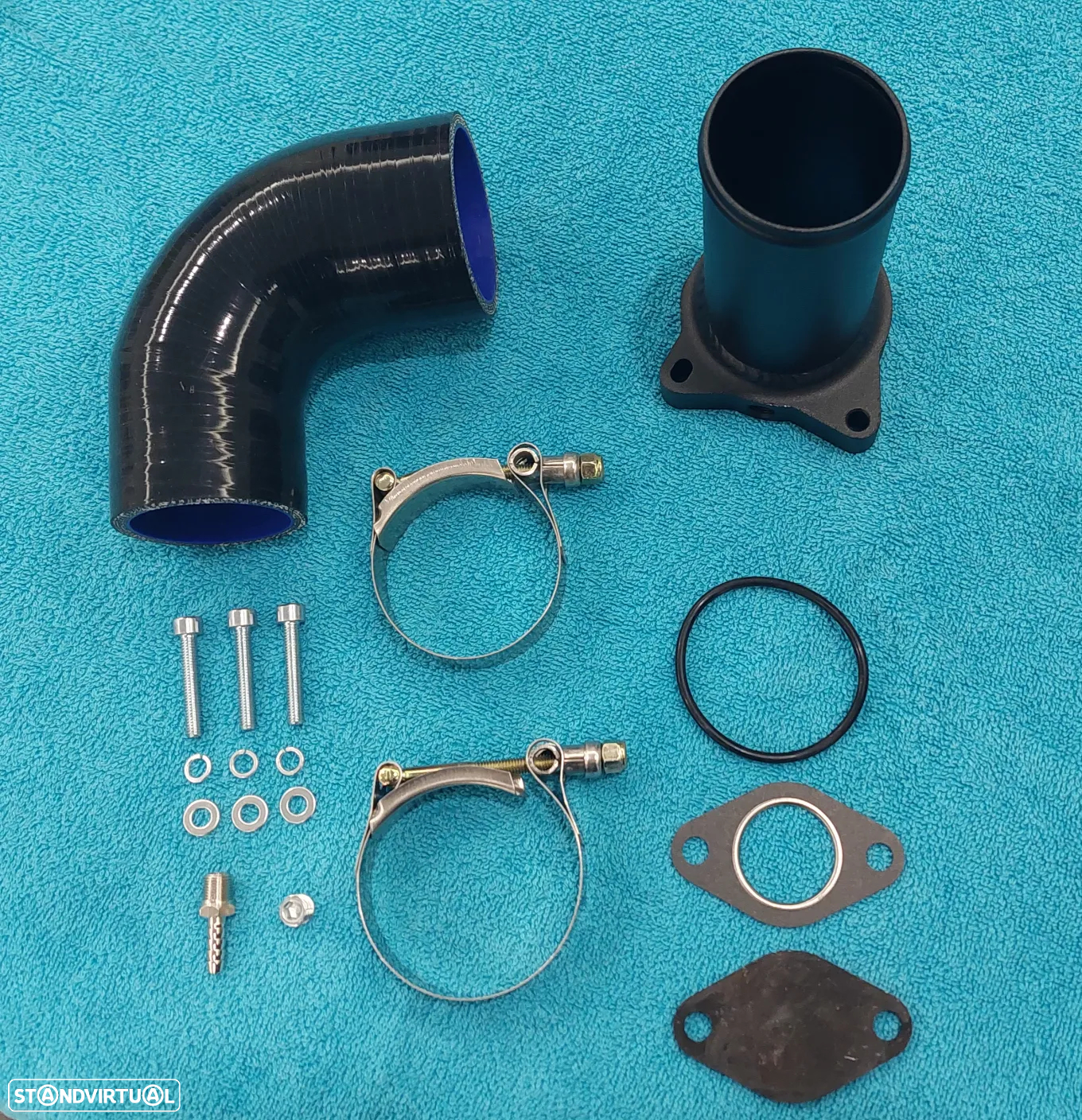 Kit Anulação Supressor EGR Audi A4 B6 - 57mm preto - 4