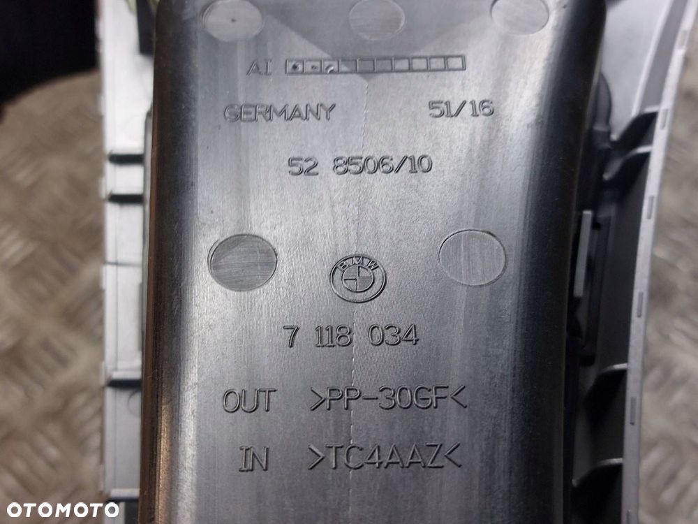 RAMKA KONSOLI ŚRODKOWA BMW E90 7078571 7118034 - 7