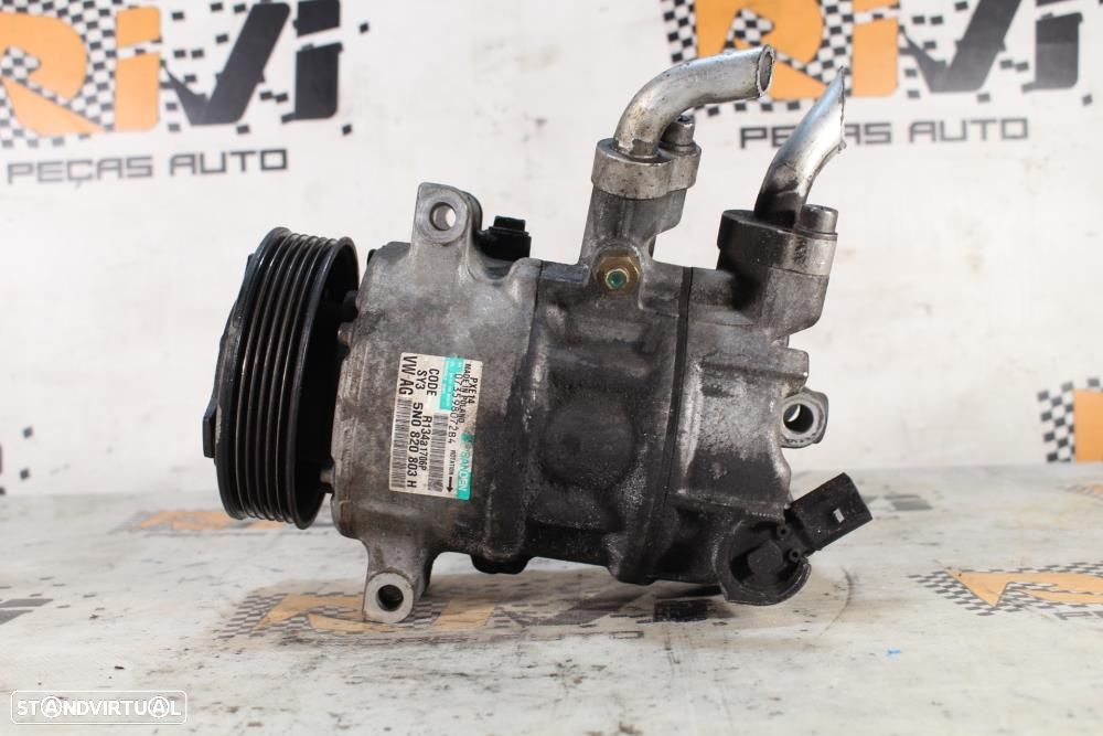 Compressor Do Ac / Ar Condicionado Volkswagen Golf Vii (5G1, Bq1, Be1, - 1