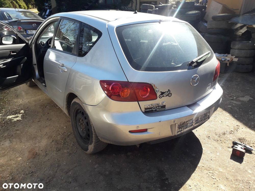 Mazda 3 BK 03-09 Klapa tylna szyba tylna pas belka  w kolor 22V Spojler - 7