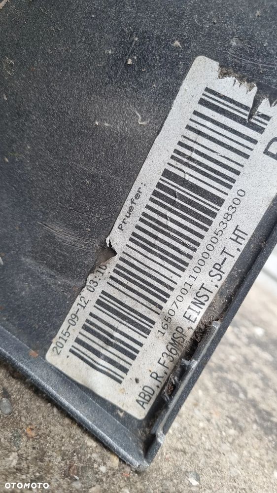 Listwy nakładki progów m pakiet bmw f36 kolor A83 - 5