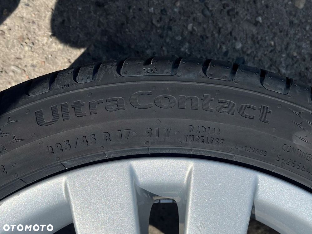 Koła Felgi opony BMW E90 E91 R17 OPONY LATO CONTINENTAL IGŁY - 7