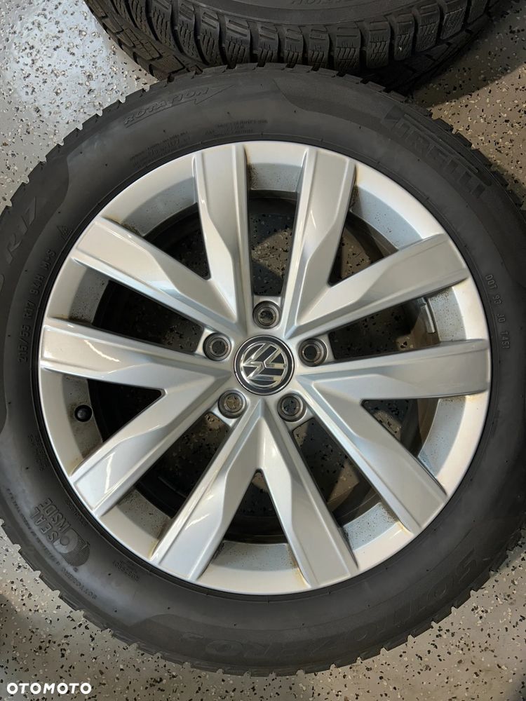 Oryginalne KOŁA FELGI 17 VW Arteon Passat B8 T-ROC Pirelli 215/55R17 7mm jak NOWE - 8