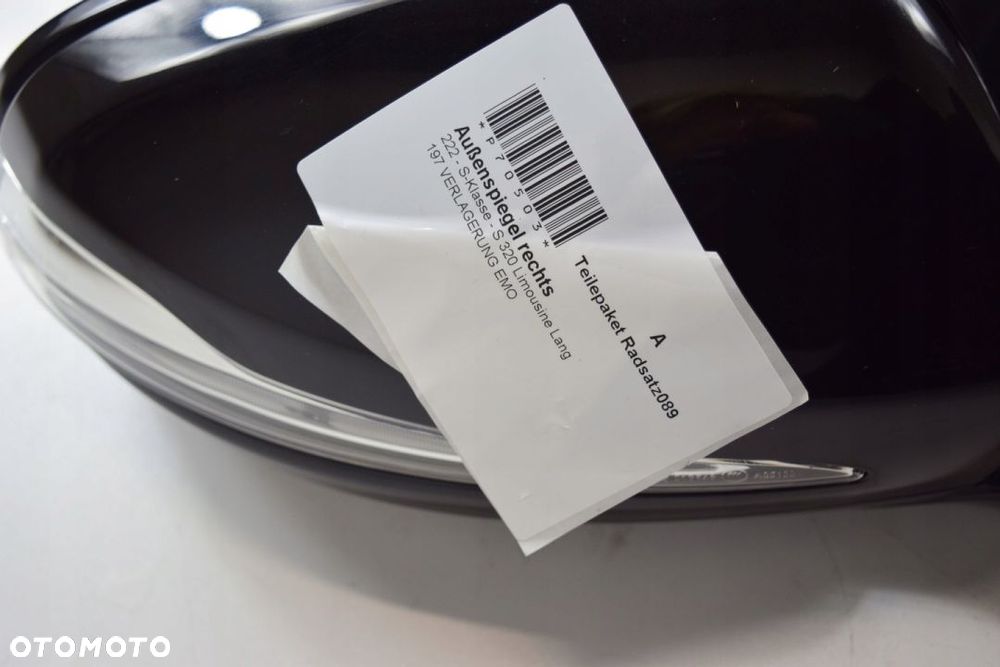 MERCEDES S W222 LUSTERKO LEWE 14 PIN LAKIER 197 - 6