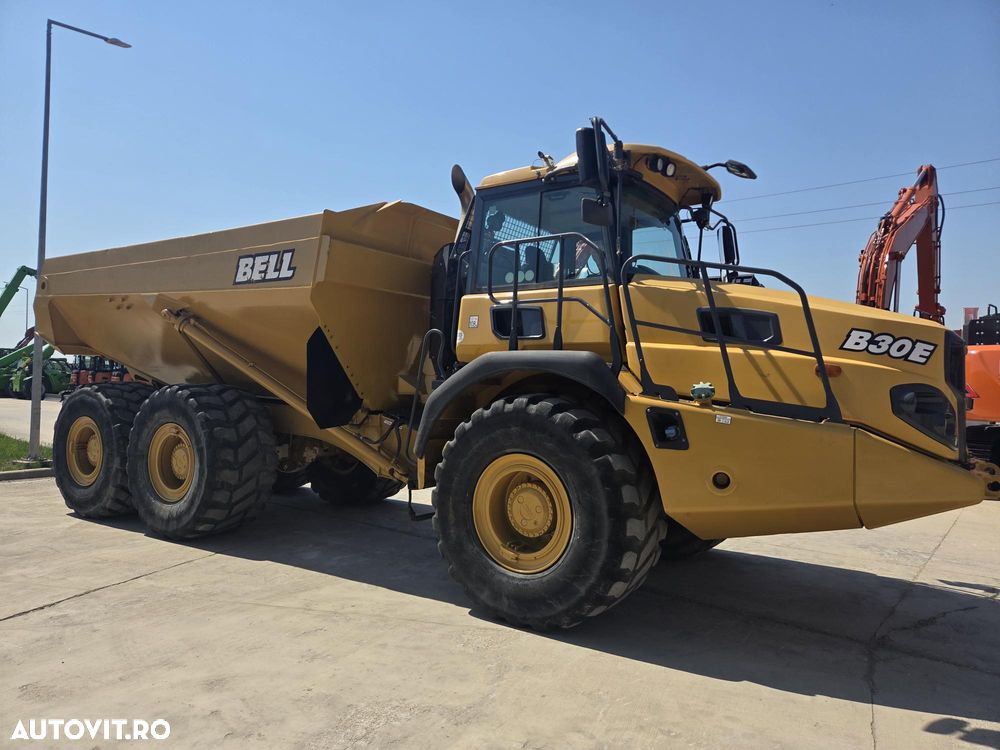 Bell DUMPER 6x6, 2020, 4980h, bena 21mc, util 30 t, intoarce in 8m, Mercedes 335CP, cutie viteze automata, viteza 50km/h, INMATRICULABIL definitiv, gresare automata, capota rabatabila, produs in GERMANIA, anv 70% ok, leasing 4 ani-PROMOTIE 149.000 EUR+tva - 7