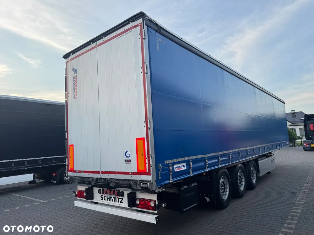 Schmitz Cargobull NACZEPA FIRANKA STANDARD, XL,  OŚ PODNOSZONA, KOSZ PALETOWY, IDEALNY STAN 2017 ROK - 3