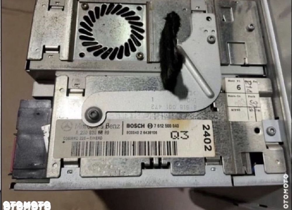 A2208205889 Radio comand mercedes s w220 lift cl w215 - 5