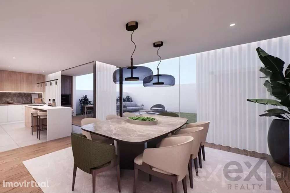 Moradia T4 independente a 900mts da praia com vista Mar e Rio. - Grande imagem: 2/13