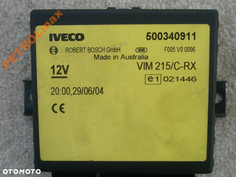 iveco daily moduł centralnego sterownik 500340911 - 2