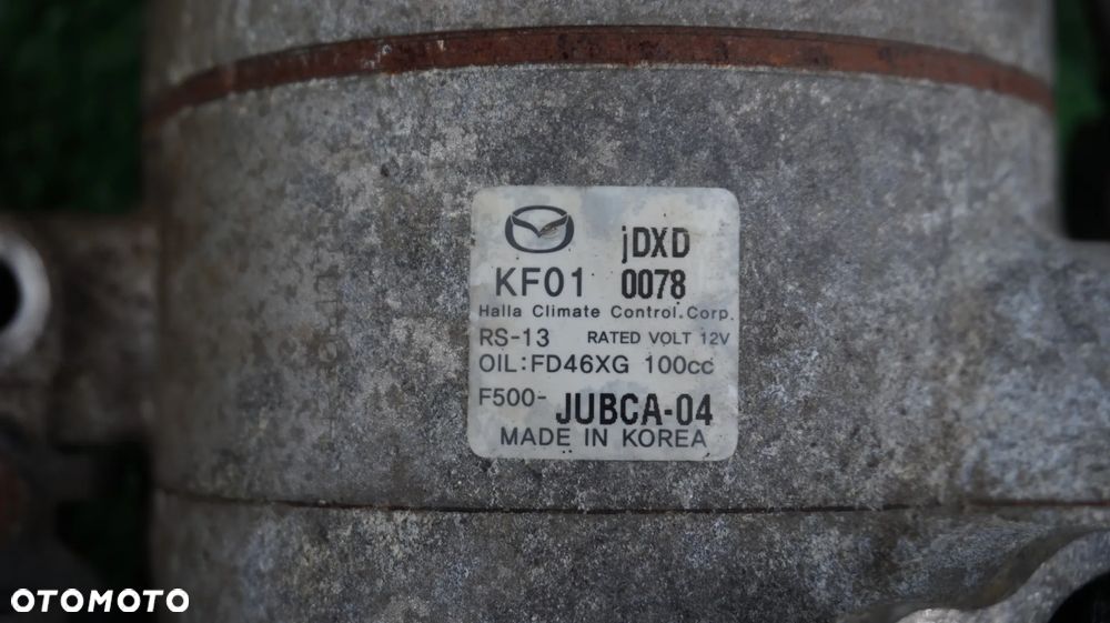 Mazda CX-5 3 BM 2.2D SH01 sprezarka kompresor klimatyzacji KF01 F500-JUBCA-04 - 2
