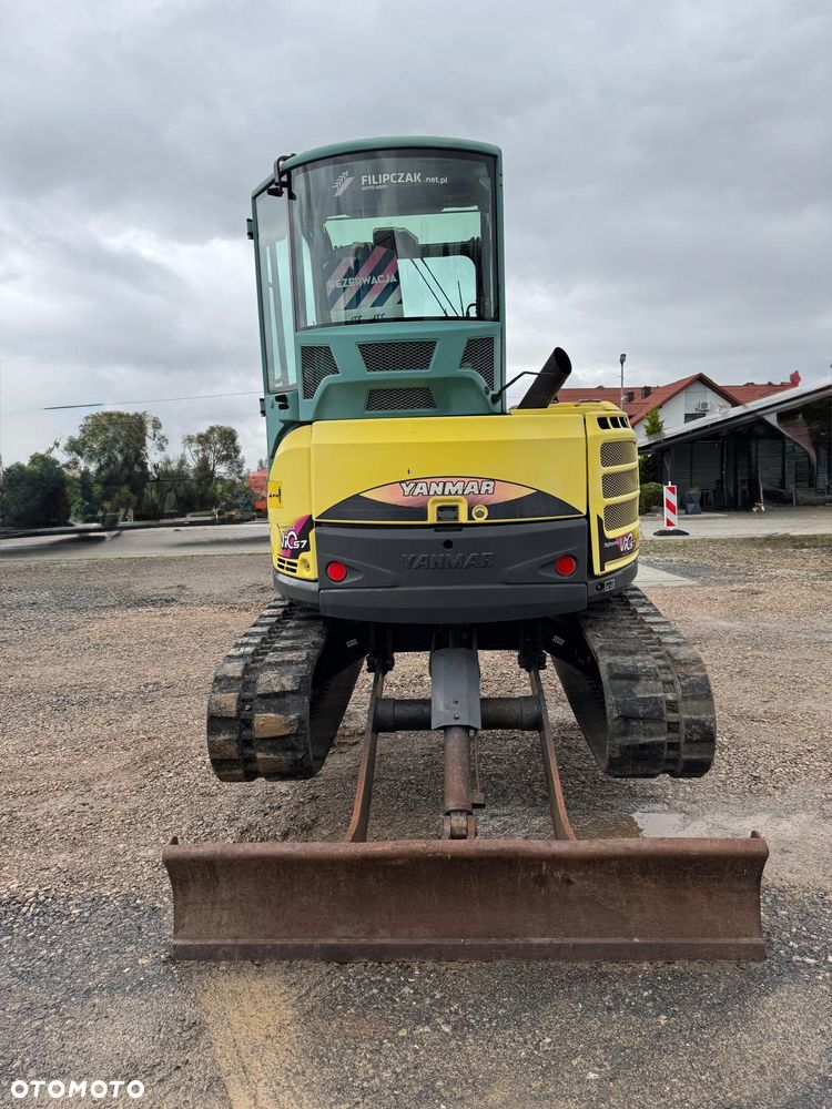 Yanmar Minikoparka VIO 57U Koparka Gąsienicowa 5,3 Tony, 3X Osprzęt Skarpówka - 4
