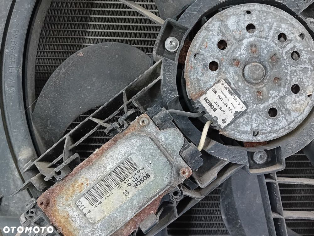 ZESTAW CHŁODNIC WODA KLIMA WENTYLATOR MERCEDES KLASA A W169 A1695000703 - 6