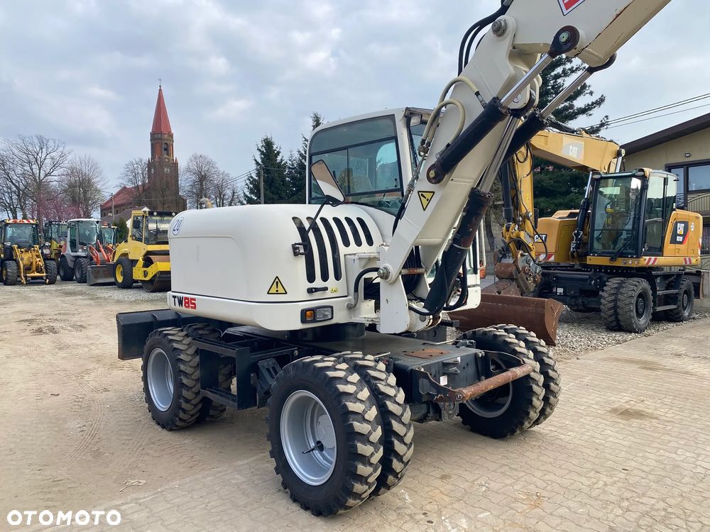 Terex TW85, 5100 MTH, 2 ŁYŻKI, RAMIĘ 3X ŁAMANE, KRÓTKI TYŁ, Z NIEMIEC, - 13