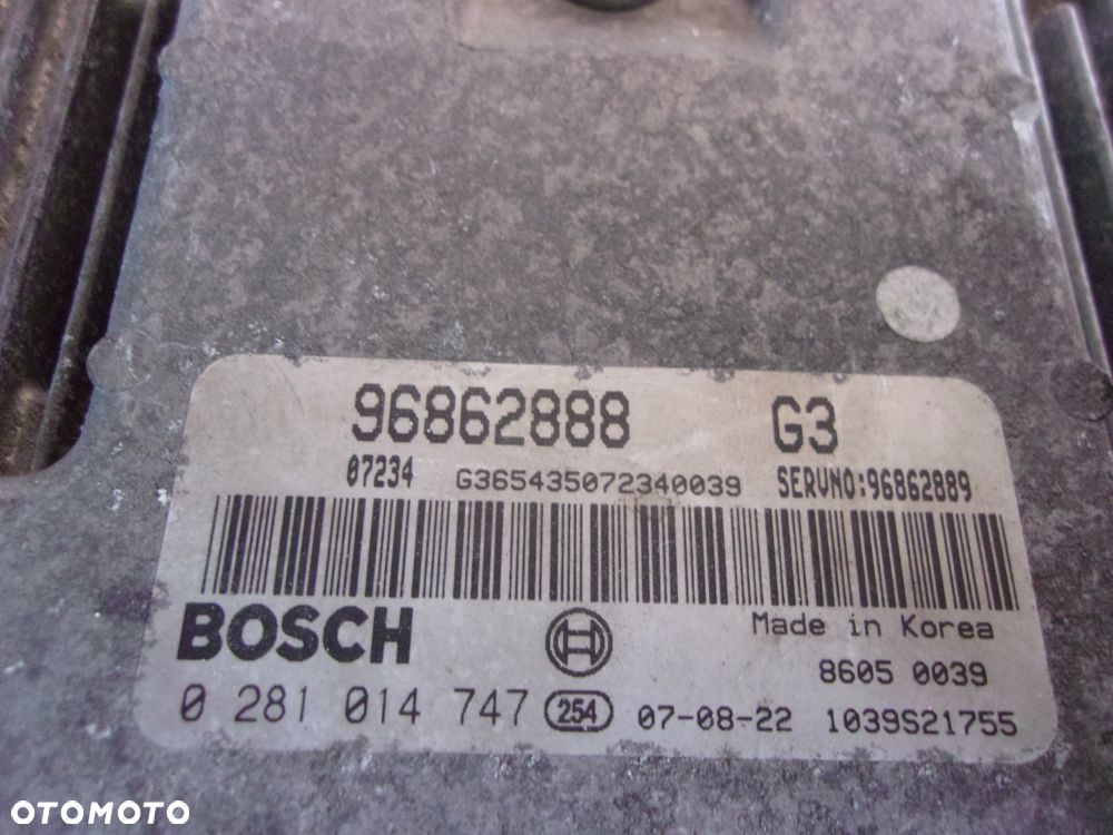 STEROWNIK KOMPUTER CHEVROLET EPICA 96862888 2.0 VCDI - 2