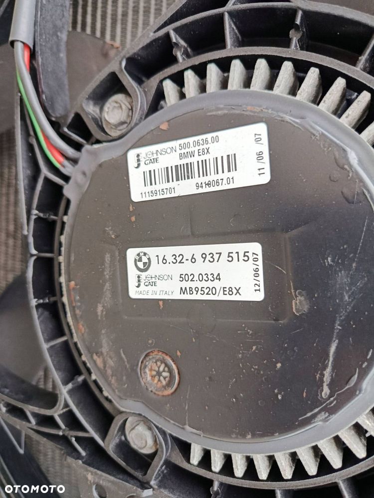 BMW 3 E90 E91 PAS PRZEDNI CHŁODNICE 3.0I N52B30 MANUAL KOMPLET - 12